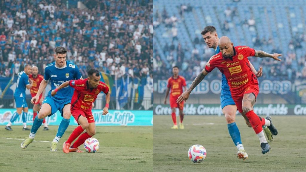 Hasil Persib Bandung Vs Persija Jakarta Skor 2-0, Macan Kemayoran Ditelan Kekalahan, Penonton Ricu