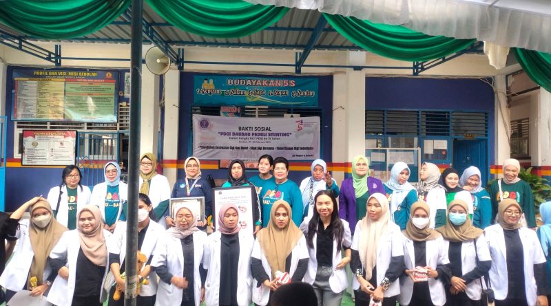 Dokter Gigi se Kepton Yang Tergabung dalam Persatuan Dokter Gigi Indonesia (PDGI) Cabang Baubau Gelar Bakti Sosial Peduli Stunting dan Talkshow