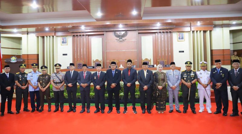 Gubernur Andi Sumangerukka Sampaikan Pidato Perdana dalam Rapat Paripurna DPRD Sultra Sekaligus Meluncurkan 39 Program Quick Win 100 Hari ASR-Hugua