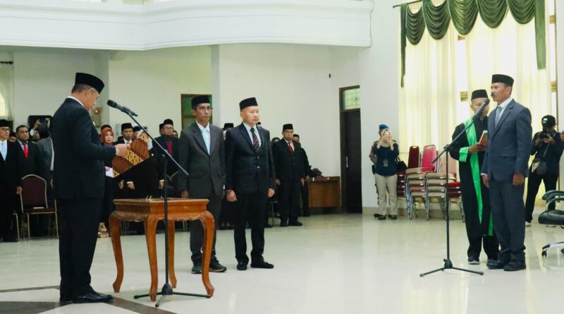 Lantik La Ode Fasikin, H Yusran Berharap Pj Sekda Jadi Dirigen Pencapaian Program Quick Win, Berikut 16 Prioritas 100 Hari Kerja Yusran-Hamsinah