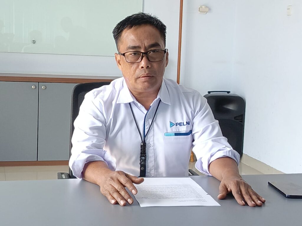 Kepala Cabang PT Pelni Baubau Djasman