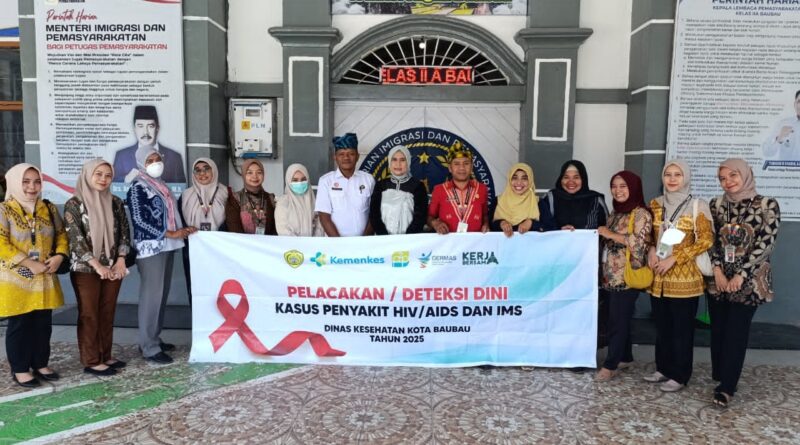 Tekan Penyebaran HAT, Dinkes Skrining Warga Binaan Lapas Baubau