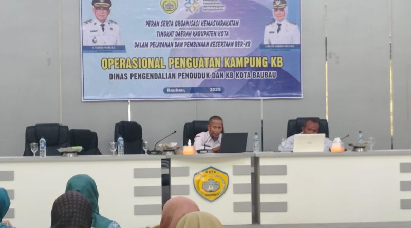 Menata Masa Depan dari Kampung: Baubau Perkuat 43 Kampung KB Menuju Keluarga Tangguh