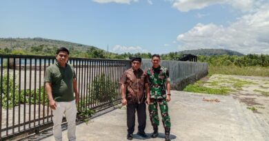 Dispora Baubau Kolaborasi Yonif 823 TP Raja Wakaaka Bangun Kemajuan Olahraga di Baubau