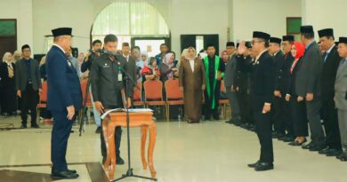 Yusran Fahim Lantik Pejabat Baru, Wali Kota Baubau: Hilangkan Ego Sektoral, Perkuat Kolaborasi