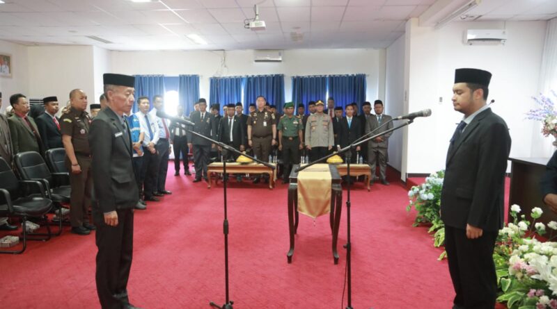 Bupati Alvin Akawijaya Perkuat Mesin Birokrasi Lewat Pelantikan Sekda Definitif, La Ode Syamsudin Siap Kawal Program Prioritas Bupati Buton