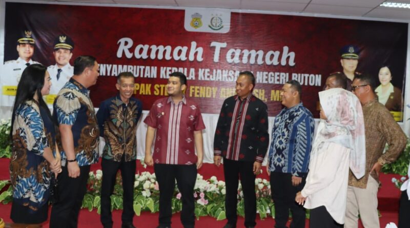 Bupati Buton Alvin Akwijaya Sambut Kajari Baru Sterry Fendy Andih, Siap Bangun Kolaborasi Daerah