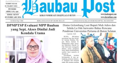 Koran Online Baubau Post Edisi 09 Februari 2026