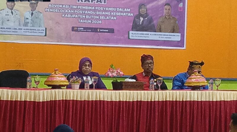 Pemkab Buton Selatan Perkuat Posyandu Demi Layanan Kesehatan Terintegrasi