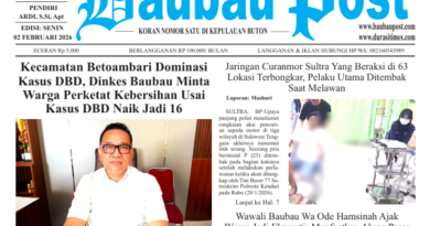 Koran Online Baubau Post Edisi 02 Februari 2026