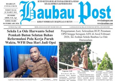 Koran Online Baubau Post Edisi 04 Februari 2026