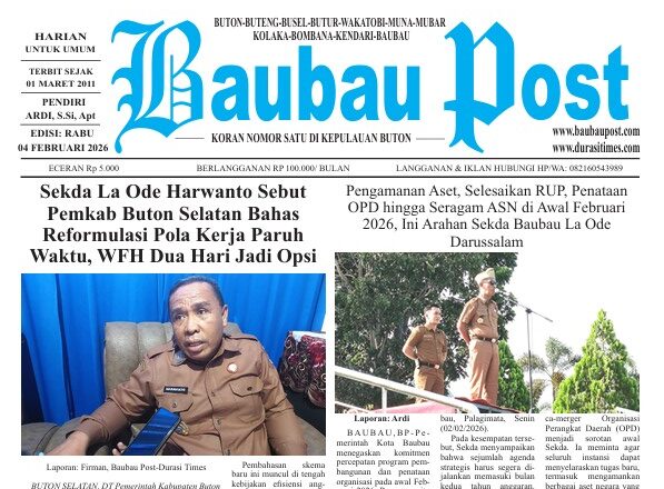 Koran Online Baubau Post Edisi 04 Februari 2026