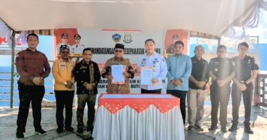 Tangani Perdata dan TUN, Pemkab Buton Selatan Gandeng Kejari Buton Teken MoU