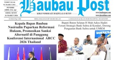 Koran Online Baubau Post Edisi 16 Maret 2026