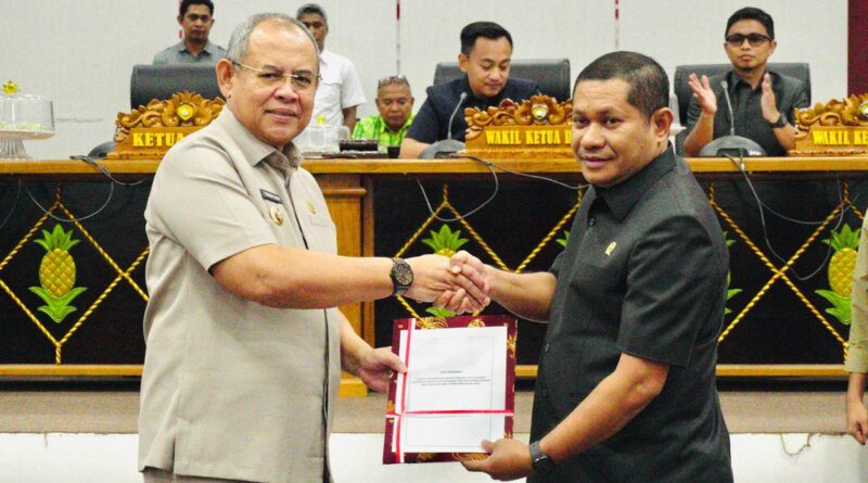 Terima Rekomendasi DPRD, Wali Kota Baubau H Yusran Fahim Tekankan Perbaikan Kinerja