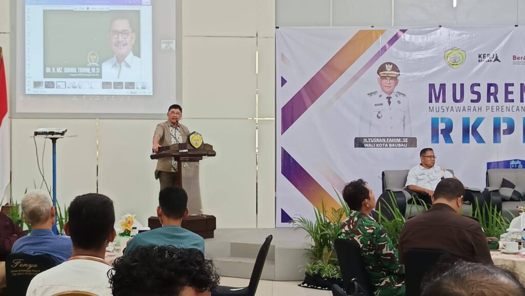 Musrenbang RKPD 2027, Amirul Tamim Soroti Tata Ruang dan Akses Transportasi Udara dan Hinterland Jadi Kunci Masa Depan Baubau