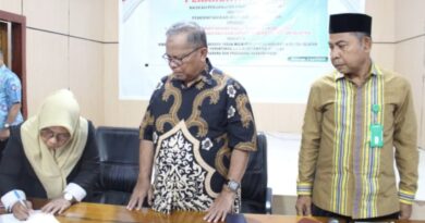 Langkah Strategis Bupati H Muh Adios Dorong Pemda Busel Hibahkan Lahan Untuk Kantor Haji dan Umrah Buton Selatan Yang Akan Segera Dibangun