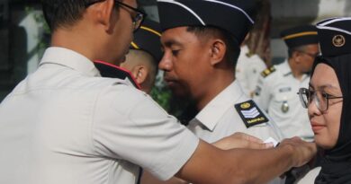 ASN Bapas Baubau Naik Pangkat, Kepala Bapas Baubau Nasiruddin Tekankan Integritas dan Inovasi