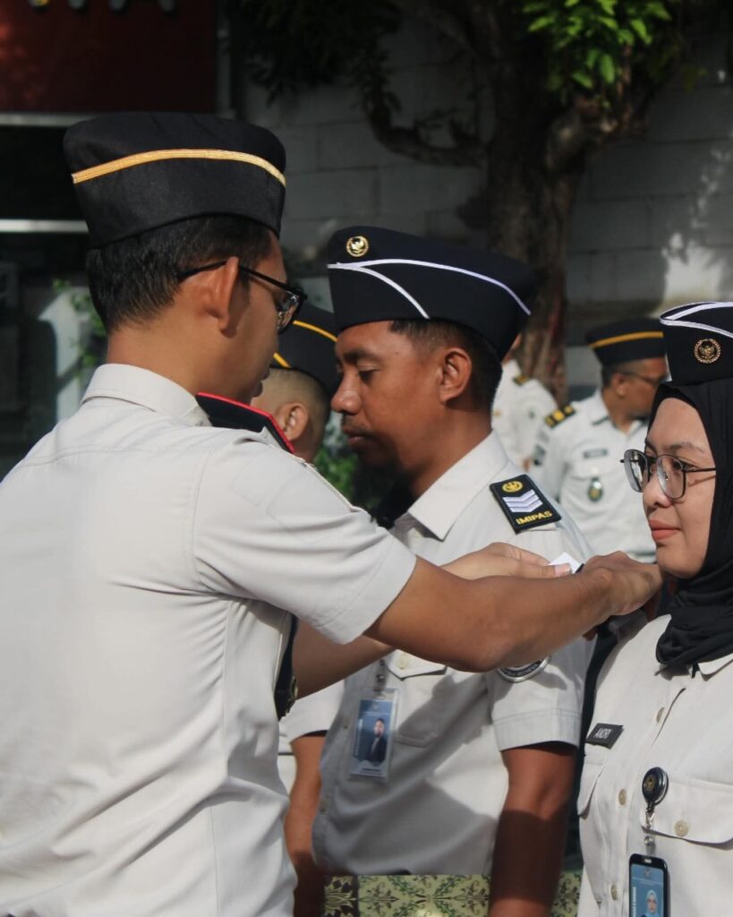 ASN Bapas Baubau Naik Pangkat, Kepala Bapas Baubau Nasiruddin Tekankan Integritas dan Inovasi