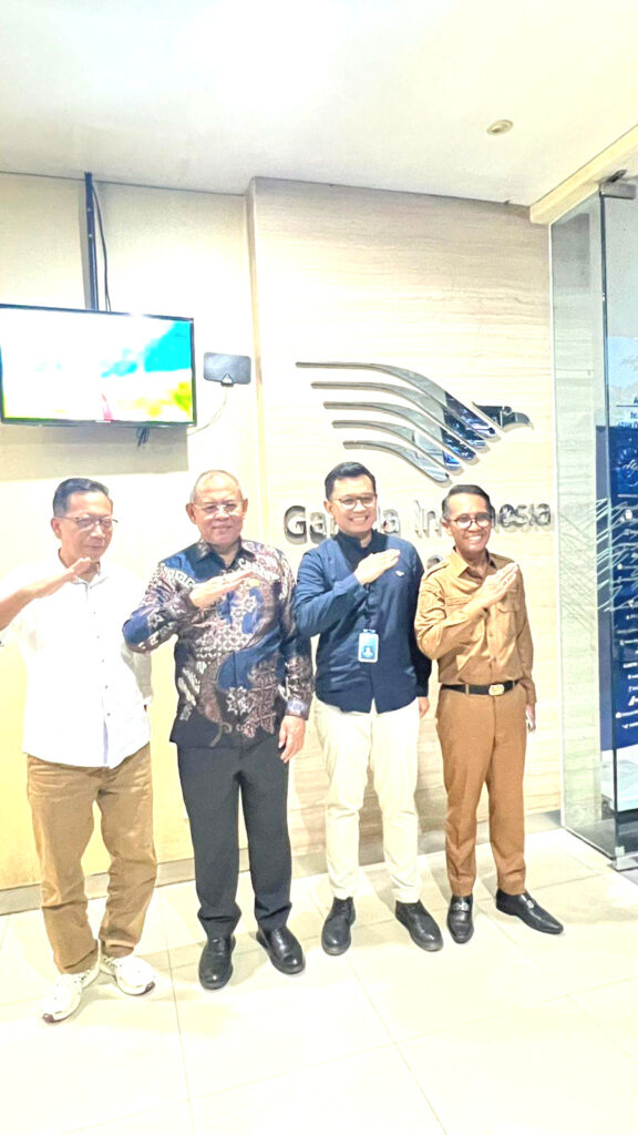Wali Kota Baubau H Yusran Fahim Bidik Citilink Perluas Akses Transportasi Udara Direct Flight Baubau- Jakarta Demi Dorong Ekonomi