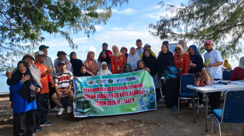 87 Calon Jamaah Haji Baubau Ikuti Tes Fisik, Dinkes Tekankan Pentingnya Stamina