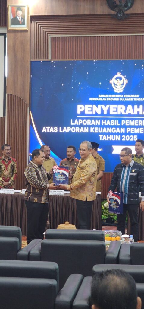 Pemkot Baubau Peroleh WTP ke-12 Secara Beruntun dari BPK RI, Perkuat Reputasi Tata Kelola Keuangan