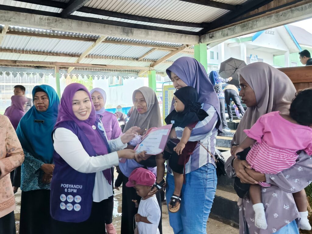 Ketua TP PKK Baubau Hj Sitti Aryati Yusran Serukan Perangi Zero-Dose Melalui Imunisasi Demi Generasi Emas 2045