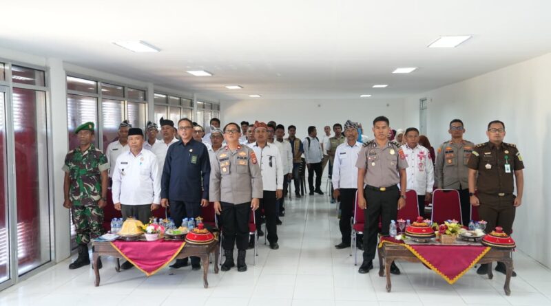 Sekda La Ode Harwanto: Pemkab Buton Selatan Dukung Program PSN Terintegrasi Lewat Gerai KMP, KNMP, Ketahanan Pangan dan MBG
