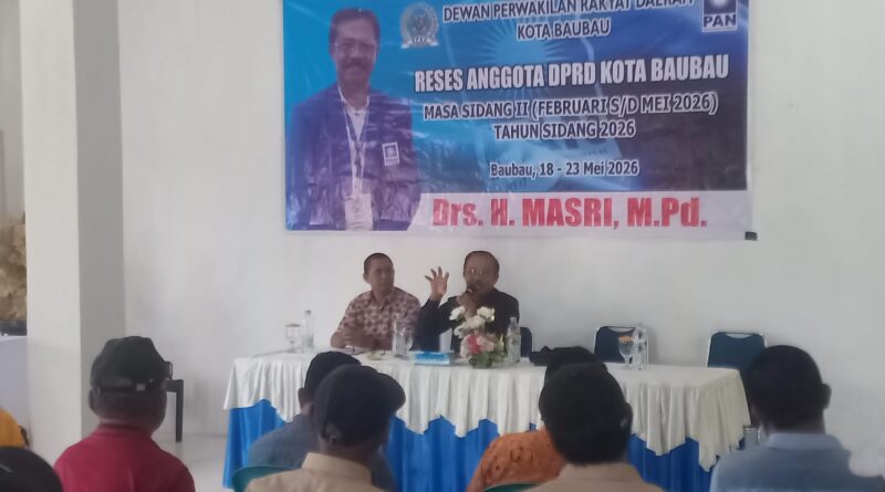 Reses DPRD Baubau H Masri Janji Kawal Aspirasi Warga Kokalukuna Untuk Perbaikan Infrastruktur dan Validitas Data Bansos 1 Reses DPRD Baubau H Masri Janii Kawal Aspirasi Warga Kokalukuna Untuk Perbaikan Infrastruktur dan Validitas Data Bansos
