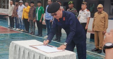 Lapas Kelas IIA Baubau Gelar Ikrar Bersih Narkoba dan Handphone Ilegal