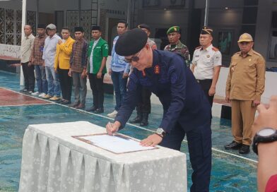 Lapas Kelas IIA Baubau Gelar Ikrar Bersih Narkoba dan Handphone Ilegal