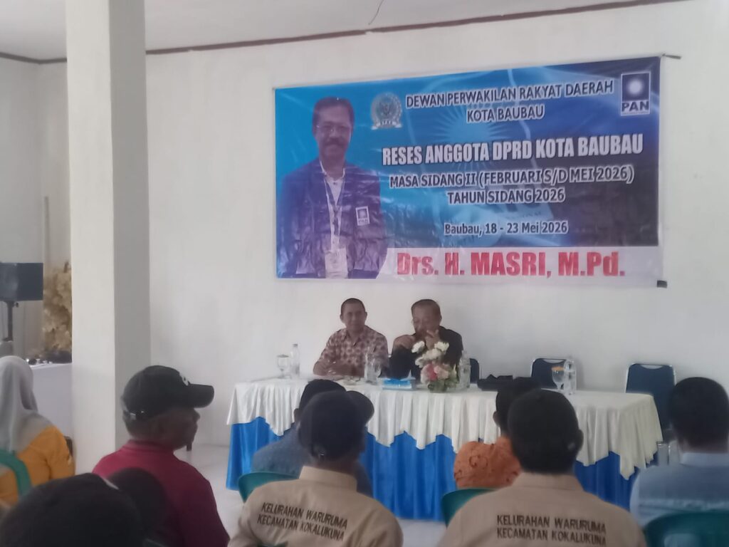 Reses DPRD Baubau H Masri Janji Kawal Aspirasi Warga Kokalukuna Untuk Perbaikan Infrastruktur dan Validitas Data Bansos 3 2 7