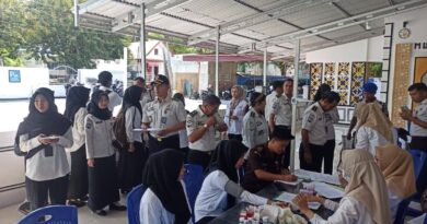 445 WBP dan Pegawai Lapas Baubau Ikuti Skrining Kesehatan Massal Untuk Cegah Penyakit Menular