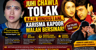JUHI CHAWLA TOLAK RAJA HINDUSTANI, KARISMA KAPOOR MALAH BERSINAR "JUHI CHAWLA TOLAK RAJA HINDUSTANI, KARISMA KAPOOR MALAH BERSINAR,"