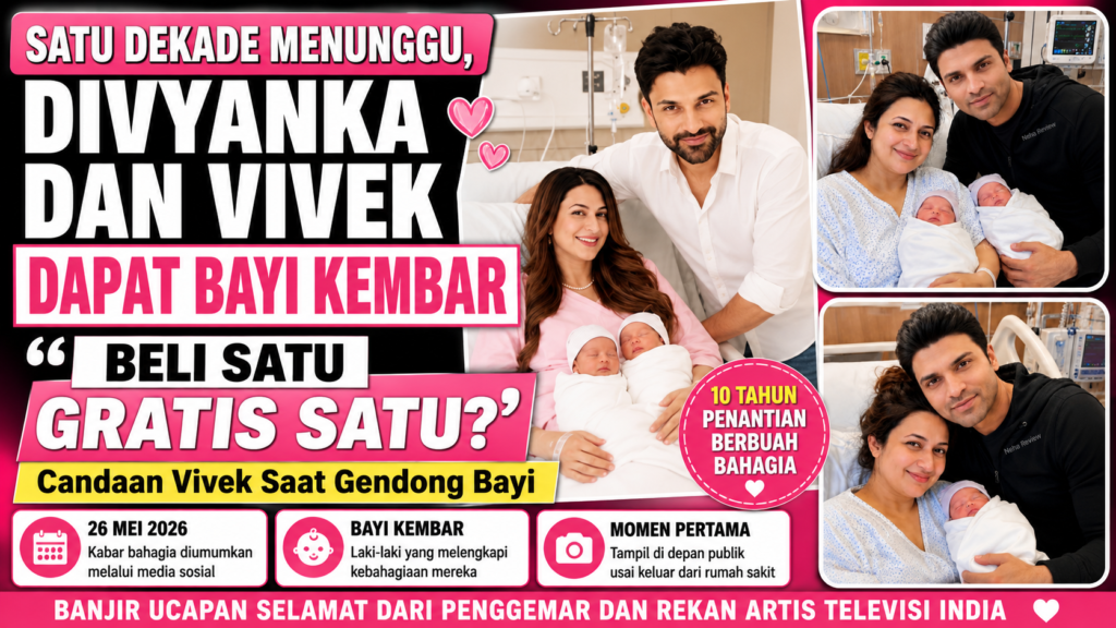 DIVYANKA TRIPATHI DAN VIVEK DAHIYA RESMI MENJADI ORANG TUA SETELAH 10 TAHUN MENANTI 2 DIVYANKA TRIPATHI DAN VIVEK DAHIYA RESMI MENJADI ORANG TUA SETELAH 10 TAHUN MENANTI