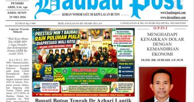 Koran Online Baubau Post Edisi 25 Mei 2026