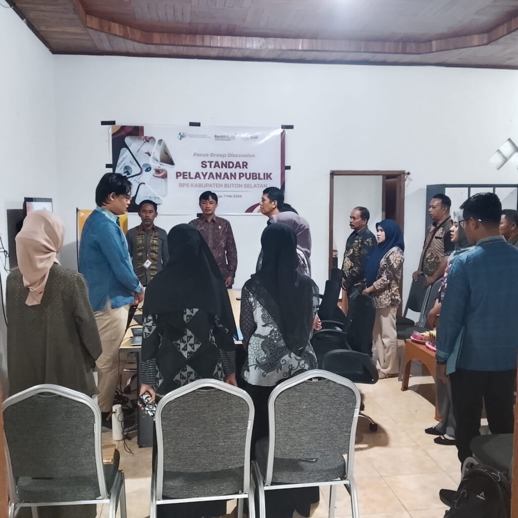 BPS Buton Selatan Perkuat Kualitas Layanan Lewat Forum Diskusi Publik, Komitmen Hadirkan Pelayanan Prima bagi Masyarakat 2 BPS Buton Selatan Perkuat Kualitas Layanan Lewat Forum Diskusi Publik, Komitmen Hadirkan Pelayanan Prima bagi Masyarakat
