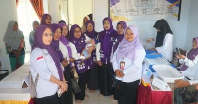 Ketua TP Posyandu 6 SPM Buton Selatan Tinjau Layanan Terpadu di Sejumlah Desa
