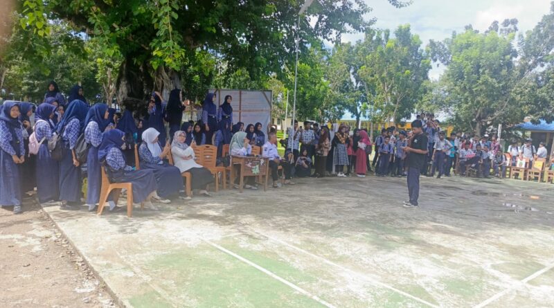 Ujian Praktik Seni Budaya Kelas IX SMPN 1 Batauga Tampilkan Kreativitas Siswa