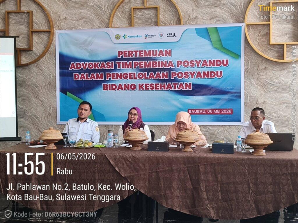Implementasi Enam SPM di Baubau Diperkuat Lewat Advokasi Posyandu Modern
