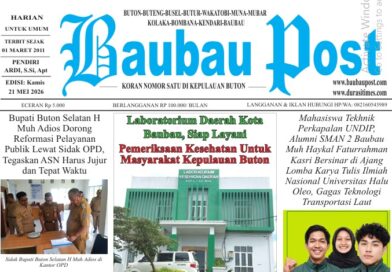 Koran Online Baubau Post Edisi 21 Mei 2026