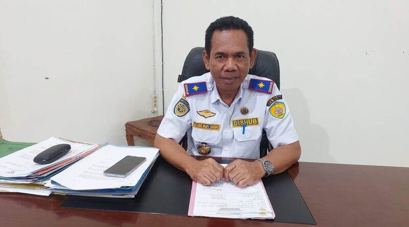 Ruang Parkir Terbatas, Kadishub Baubau La Ode Muh Takdir Sebut Terus Intensifkan Penataan Kawasan Kota, Dari Stadion hingga Pantai Kamali Masuk Agenda Penataan Parkir