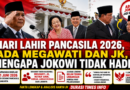 Prabowo Pimpin Upacara Harla Pancasila 2026, Jokowi Tidak Tampak di Gedung Pancasila, Megawati dan JK Hadir