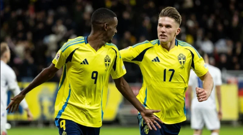 Swedia Hancurkan Tunisia 5-1 Pimpin Klasemen Grup F, Isak dan Gyokeres Bersinar