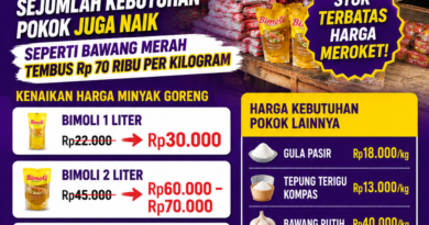 Harga Minyak Goreng Bimoli Melonjak Tajam di Pasar Wameo Baubau, Sejumlah Kebutuhan Pokok Juga Naik Seperti Bawang Merah Tembus Rp 70 Ribu per Kilogram