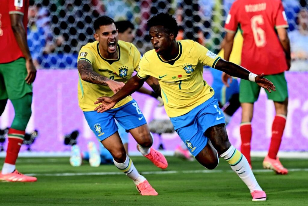 Man of the Match Jadi Milik Vinicius Setelah Selamatkan Brasil Saat Kontra Maroko 2 Man of the Match Jadi Milik Vinicius Setelah Selamatkan Brasil Saat Kontra Maroko