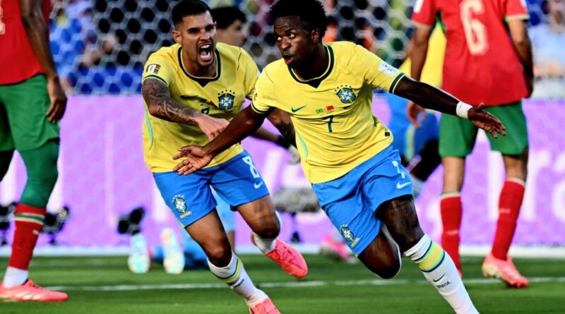 Man of the Match Jadi Milik Vinicius Setelah Selamatkan Brasil Saat Kontra Maroko