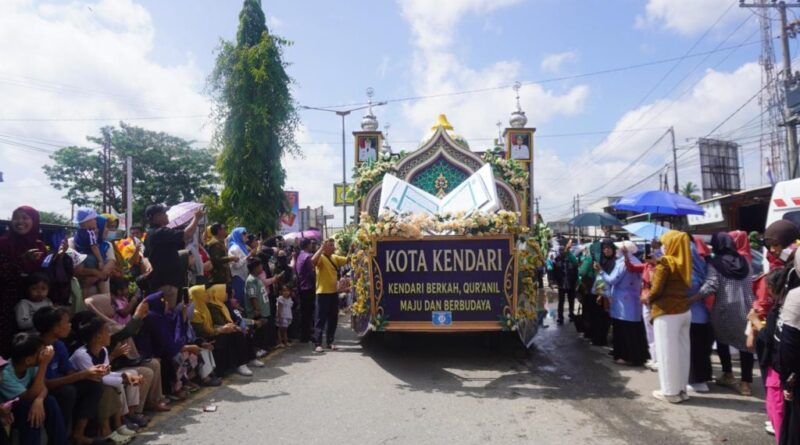 Kota Kendari Tampilkan Identitas Budaya di Pembukaan MTQ XXXI Sultra