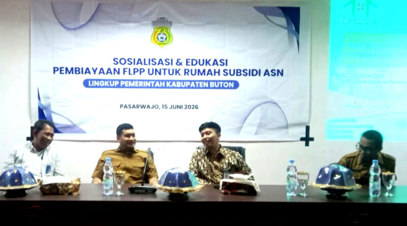 Pemkab Buton Dorong ASN Miliki Rumah Layak Lewat Program FLPP Bersubsidi