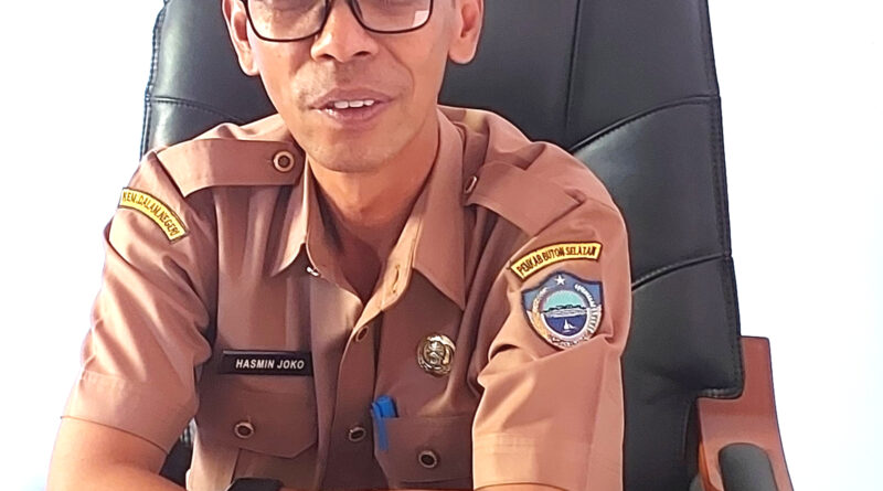 Kepala BKAD Hasmin Joko Ungkap Penyebab Serapan APBD Buton Selatan Masih 32,80 Persen Hingga Pekan Kedua Juni 2026, Optimis Pembangunan Kantor Bupati Bisa Dongkrak Diatas 50 Persen Pada Bulan Juli